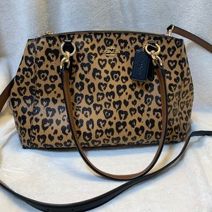 Coach Leopard Satchel